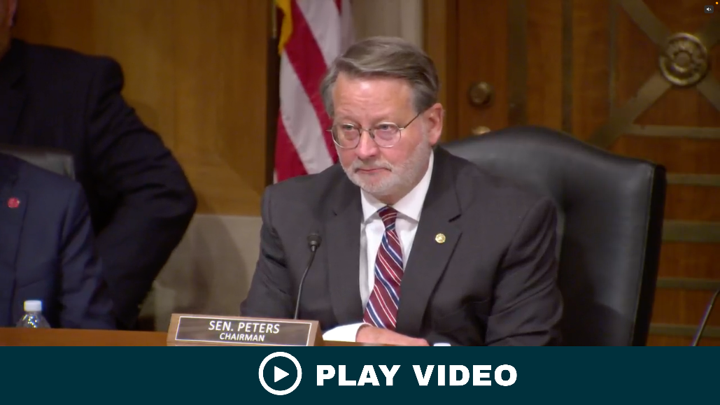 Peters National Archivist Hearing